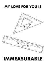 Set Square and Ruler Love created by Beany Geek