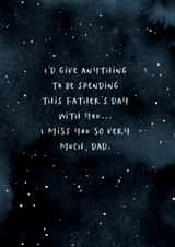 Miss You on Father's Day created by I am Nat