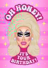 Funny Birthday Card - Trixie Mattel - Drag Race created by Drag Apparel