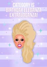 Birthday Eleganza Extravaganza created by Drag Apparel