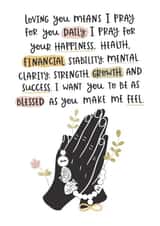 Loving you Vex King Card created by Vex King x thortful