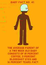 NEW BABY: COFFEE, TEARS & BLOODSHOT EYES created by Baby Facts