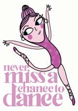 Inspirational Chance to Dance Card created by Elnup