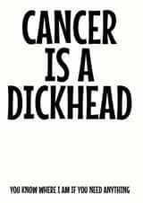 CANCER IS A DICKHEAD created by Blind Faith