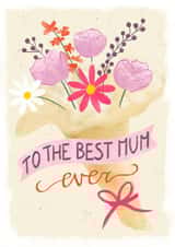 To the best mum ever bouquet created by Silvia Volpe