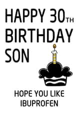 Happy 30th Birthday Son created by LOLCARDZ