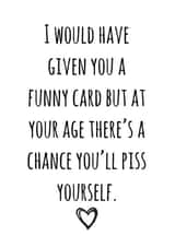 There's always a chance! Birthday card  created by Melissa Charlotte