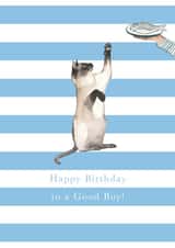 Siamese Cat Birthday Card created by Paper Maven