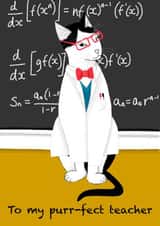 A purr-fect teacher created by Art by Reb