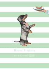 Dachshund Birthday Card - Birthday Girl created by Paper Maven