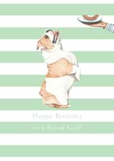 English Bulldog Birthday Card - Birthday Girl created by Paper Maven
