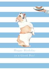 English Bulldog Birthday Card - Birthday Boy created by Paper Maven