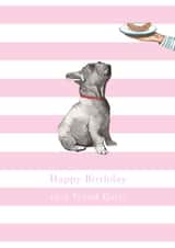French Bulldog Birthday Card - Birthday Girl created by Paper Maven