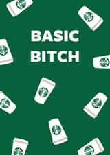 Basic Coffee Bitch created by EJF Illustration