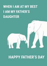 Father's Day Card, Cute and Heart felt Card created by Petals and Letters