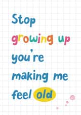 Stop Growing Up! created by Katherine Lynas