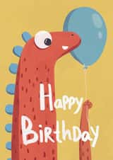 Birthday Dinosaur Balloon created by Vavosha