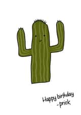 Happy birthday prick created by Leanne Congdon