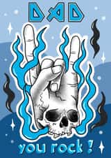 You rock Dad! created by Little Hawk Studio