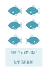 Odd One Out Birthday Card created by Sand and Seagull