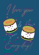 I Love You S'more and S'more Everyday created by Stephanie's Sketches