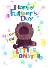Happy Father's Day - Little Monster created by Dream Doodles