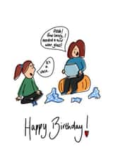 A wine filled birthday! created by Katie Glover Graphics