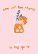Aperol Spritz Partner in Crime created by Duchess Plum