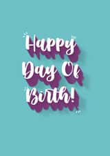 Happy day of birth created by T‘s Designs