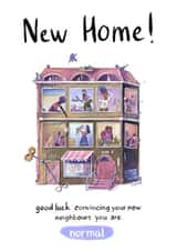 New home, New Neighbours created by Liza Burlutskaya