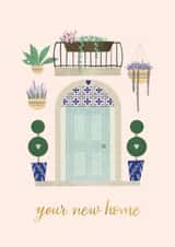 Beautiful New Home Card created by Geraldine B Illustration