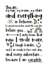 Soulmates - You Complete Me Card created by And You Can Quote Me