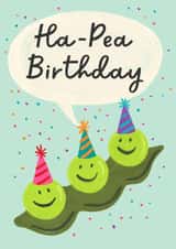 Ha-Pea Birthday Card created by Catalina Williams