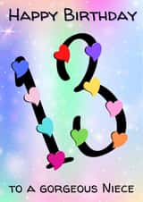 HAPPY 13TH BIRTHDAY TO A GORGEOUS NIECE created by Rachel Elizabeth Designs