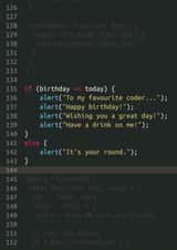 Web Developer Birthday Card created by James Martin