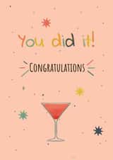 You did it! Congratulations card created by Kaytealogy 