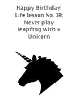 Life Advice: Unicorn  created by JamDesigns