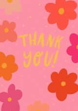 Floral Thank You card created by Finest Imaginary