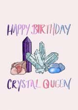 HAPPY BIRTHDAY CRYSTAL QUEEN created by Luna Magicis