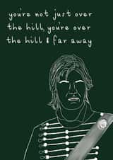 Sharpe 'Over the Hill' Birthday Card created by Calamity Designs