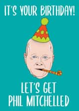 Phil Mitchell Birthday Card created by Occasionally funny