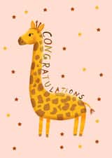 New Born Baby Giraffe Card created by Kaytealogy 