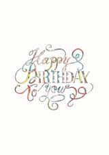 Happy Birthday to You created by Biancodizinco Art