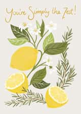 Simply the Zest Thank you Card created by Frankie Norman