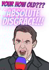 Gary Neville cheeky Birthday Card created by Rystar Designs