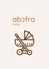 Abofra Baby Card created by The Twi Company