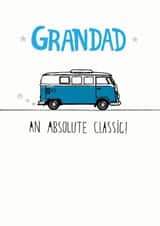 Grandad absolute classic camper van  created by Pencilface