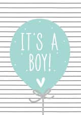 It's a Boy Card created by Hey Little Ginger