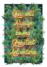 Jungle Neon - My Greatest Adventure created by Delaney Mitchell