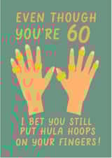 60 Hula Hoop created by Pickled Prints